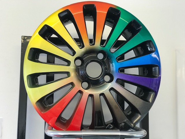 New colour tinting for your alloy wheels